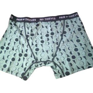 Pair of Thieves Men's UltraLight Boxer Briefs Size Large Olive Green One Pair